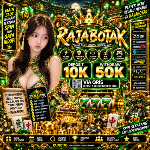 RAJABOTAK | Platform Slot Resmi Buka Gerbang Utama Menuju Pilihan Tanpa Batas
